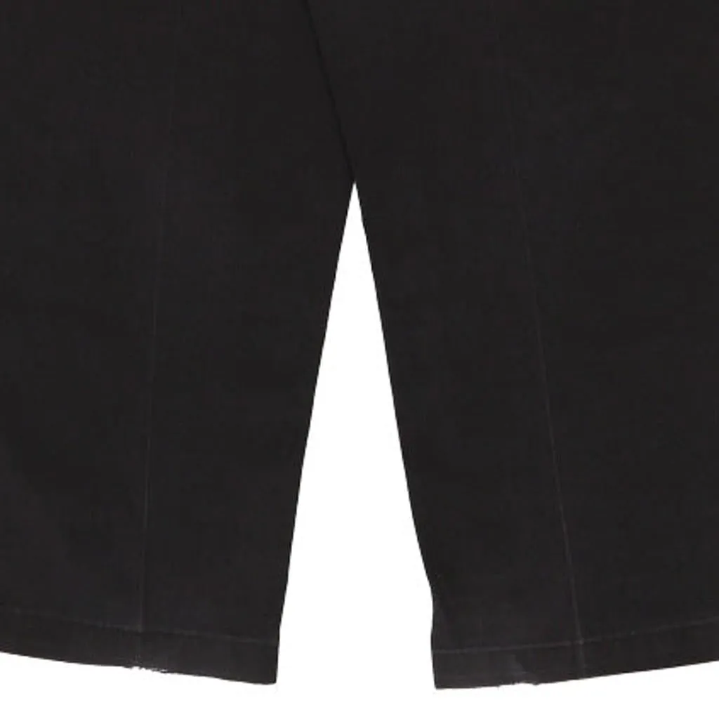 Dickies Trousers - 36W 29L Black Cotton Blend