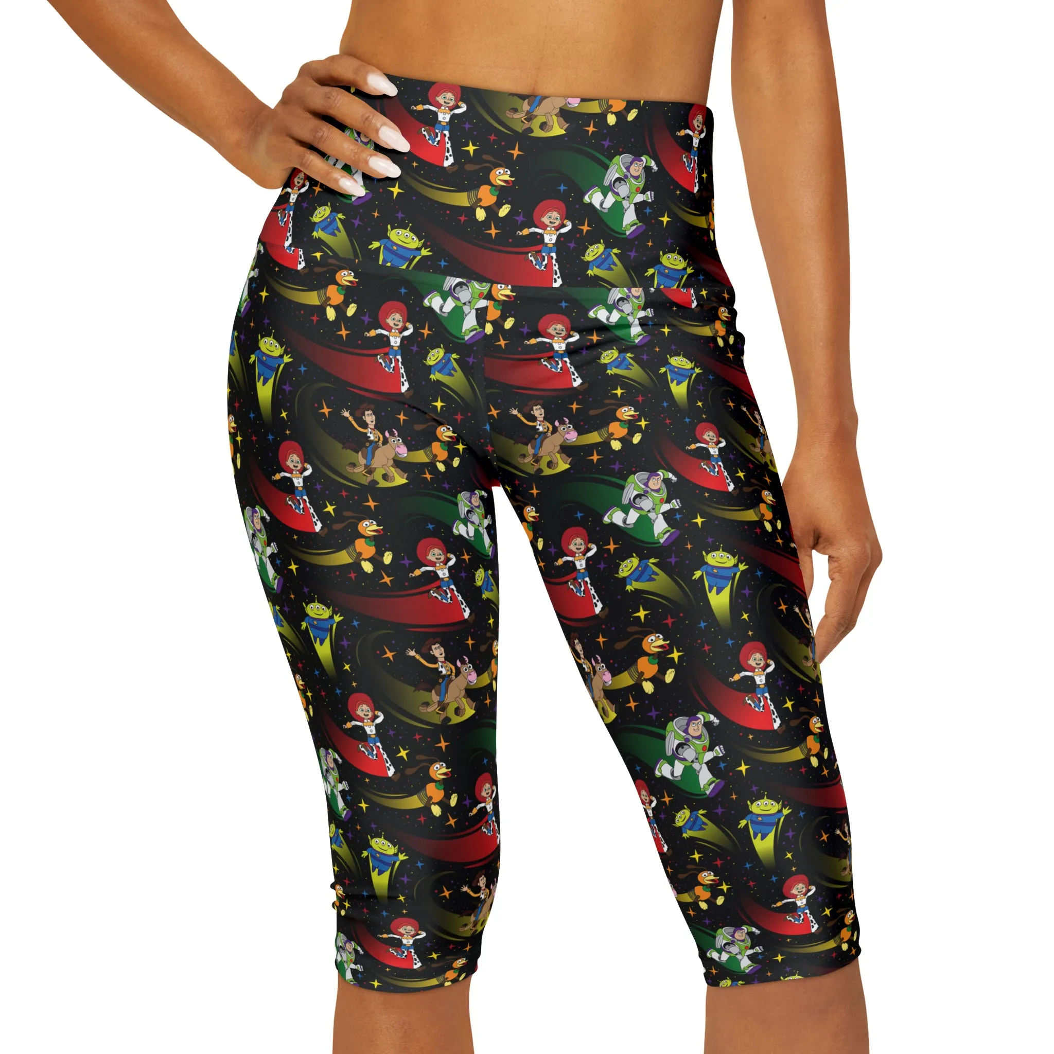 Disney Toy Story Roundup Friends Athletic Capri Leggings