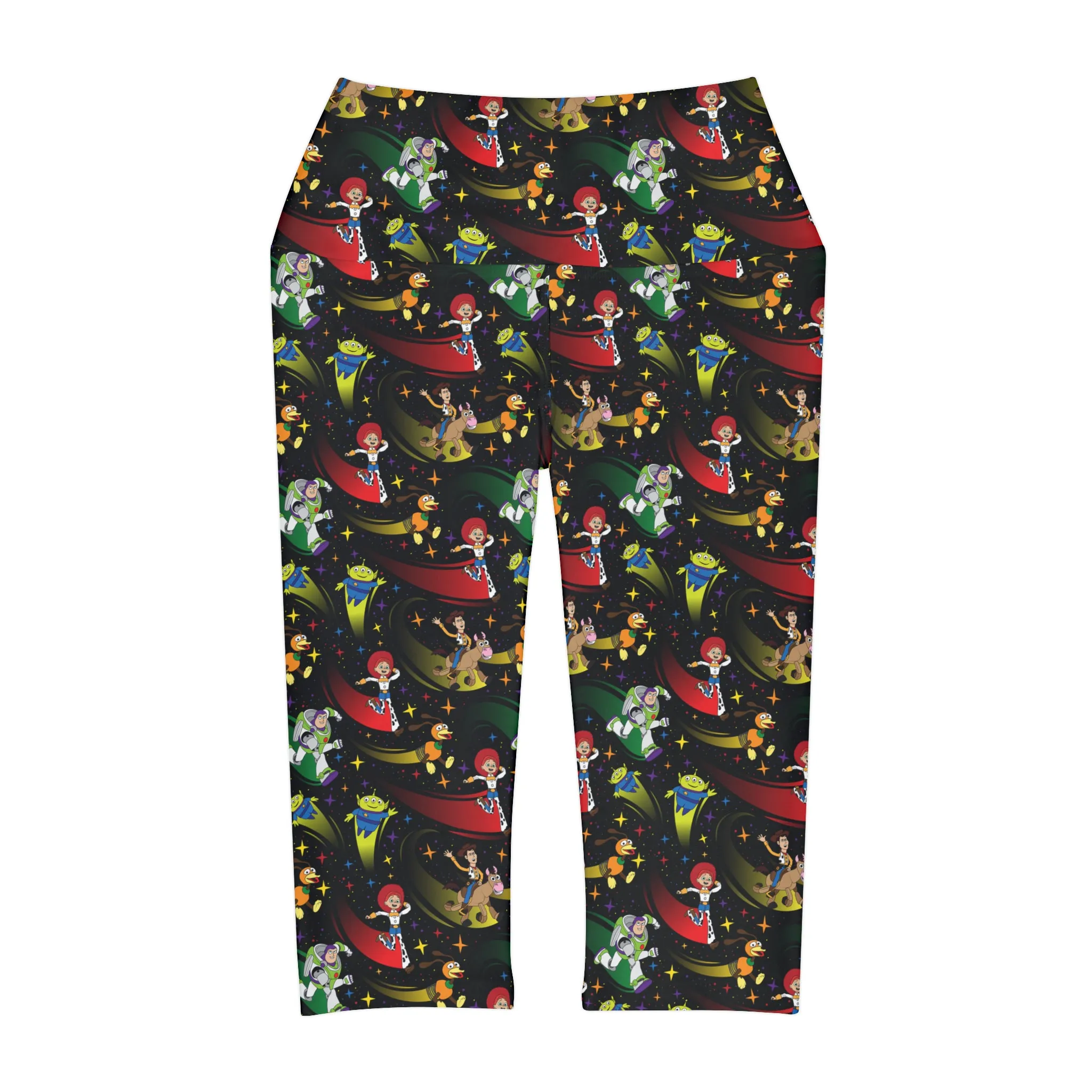 Disney Toy Story Roundup Friends Athletic Capri Leggings