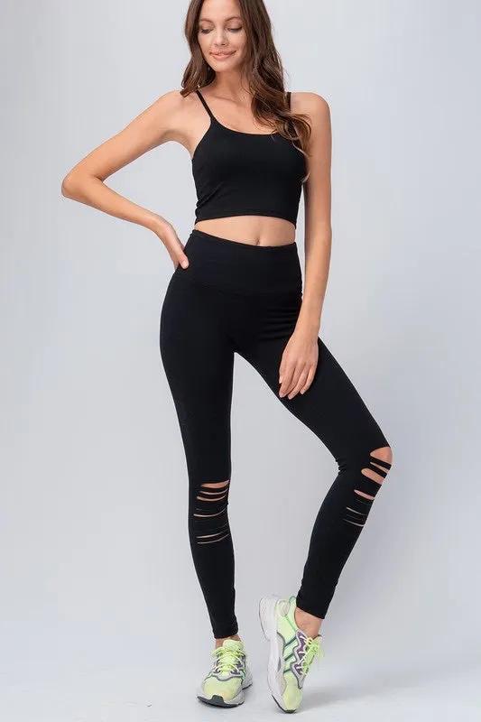 Ericka laser cut leggings