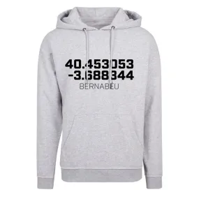 FC Eleven - Bernabéu Coordinates Hoodie - Grey