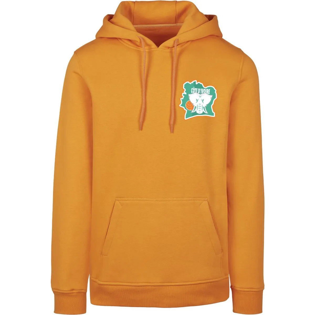 FC Eleven - Ivory Coast Elephants Hoodie - Orange