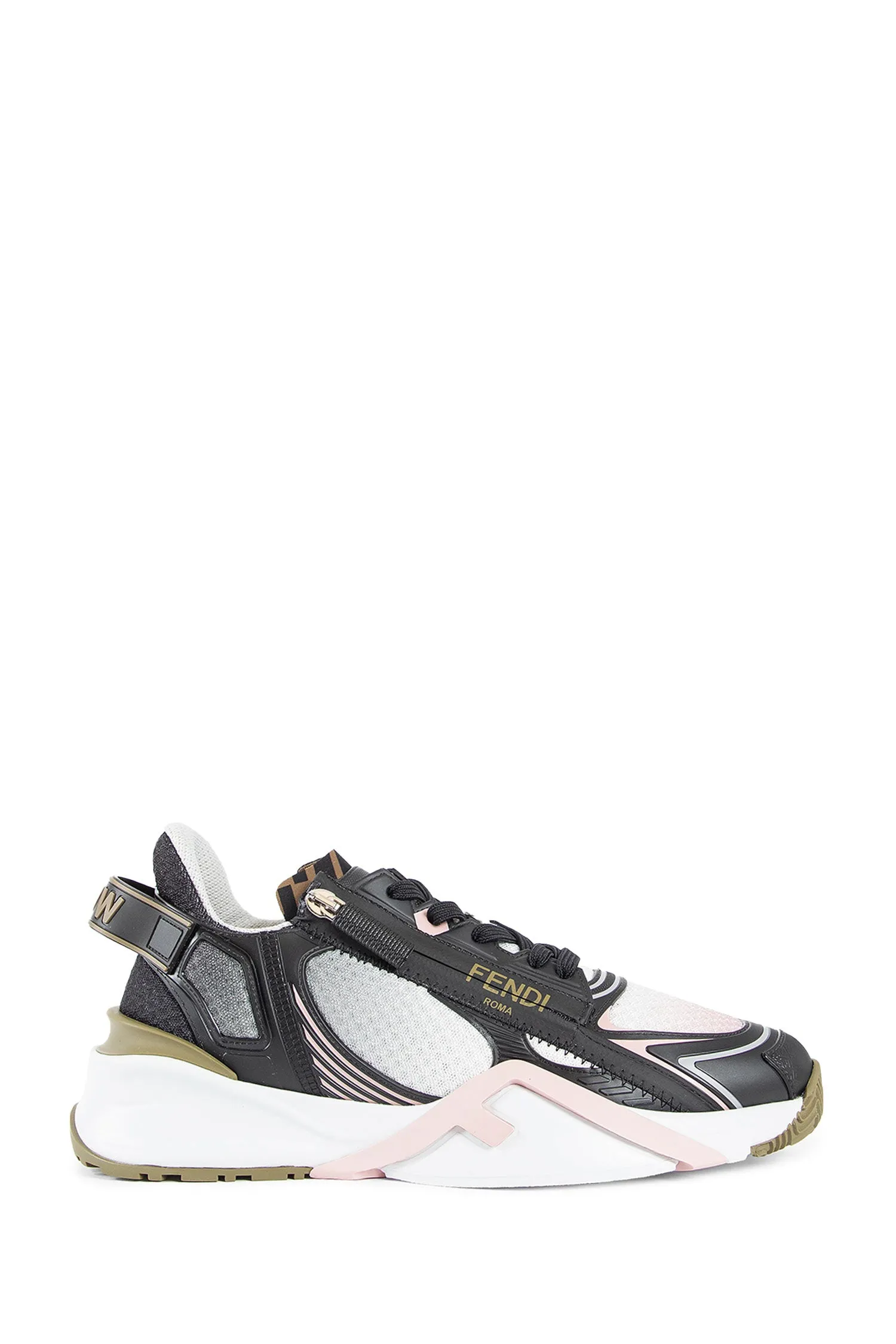 fendi fendi flow tech fabric sneakers