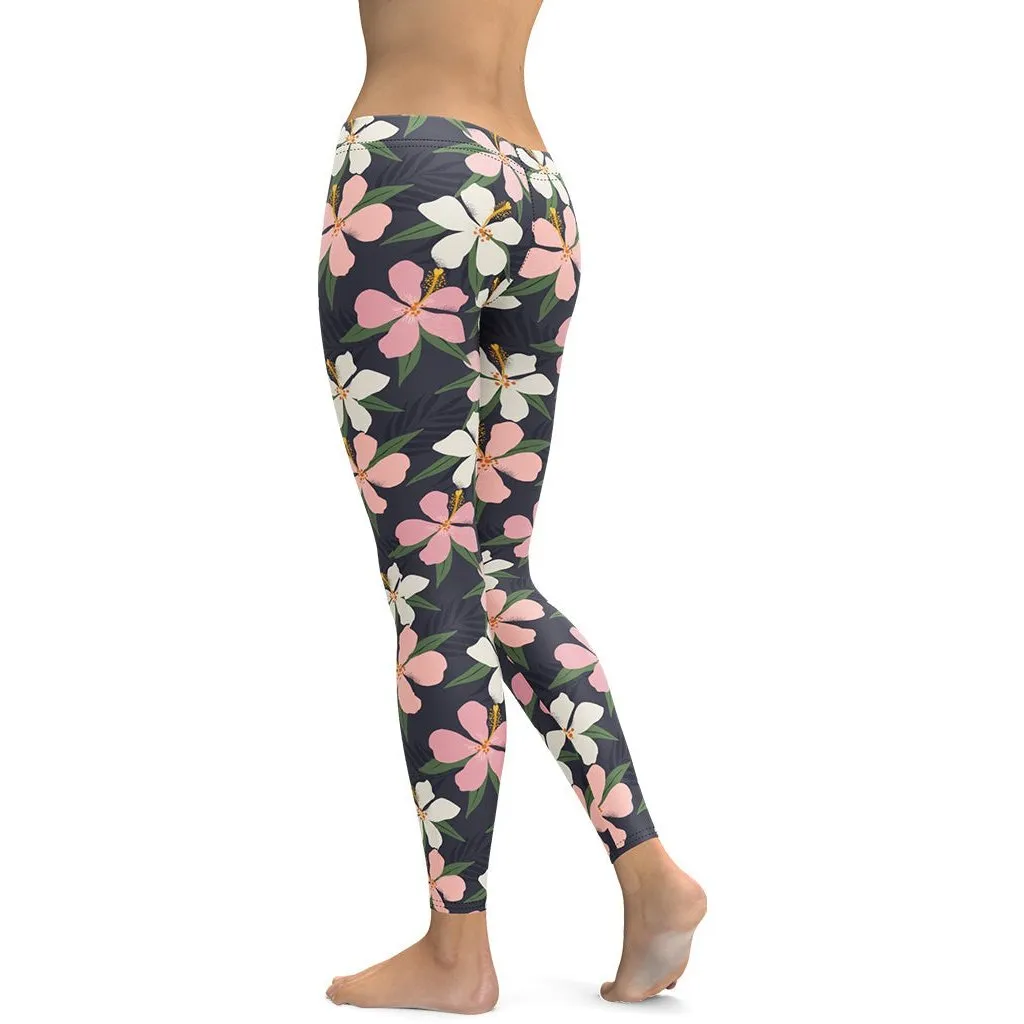 Floral Artwork Leggings