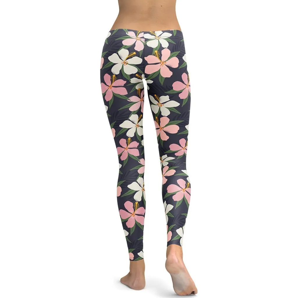 Floral Artwork Leggings