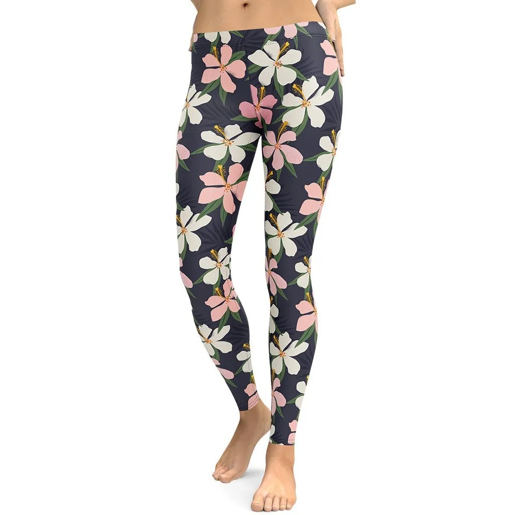 Floral Artwork Leggings