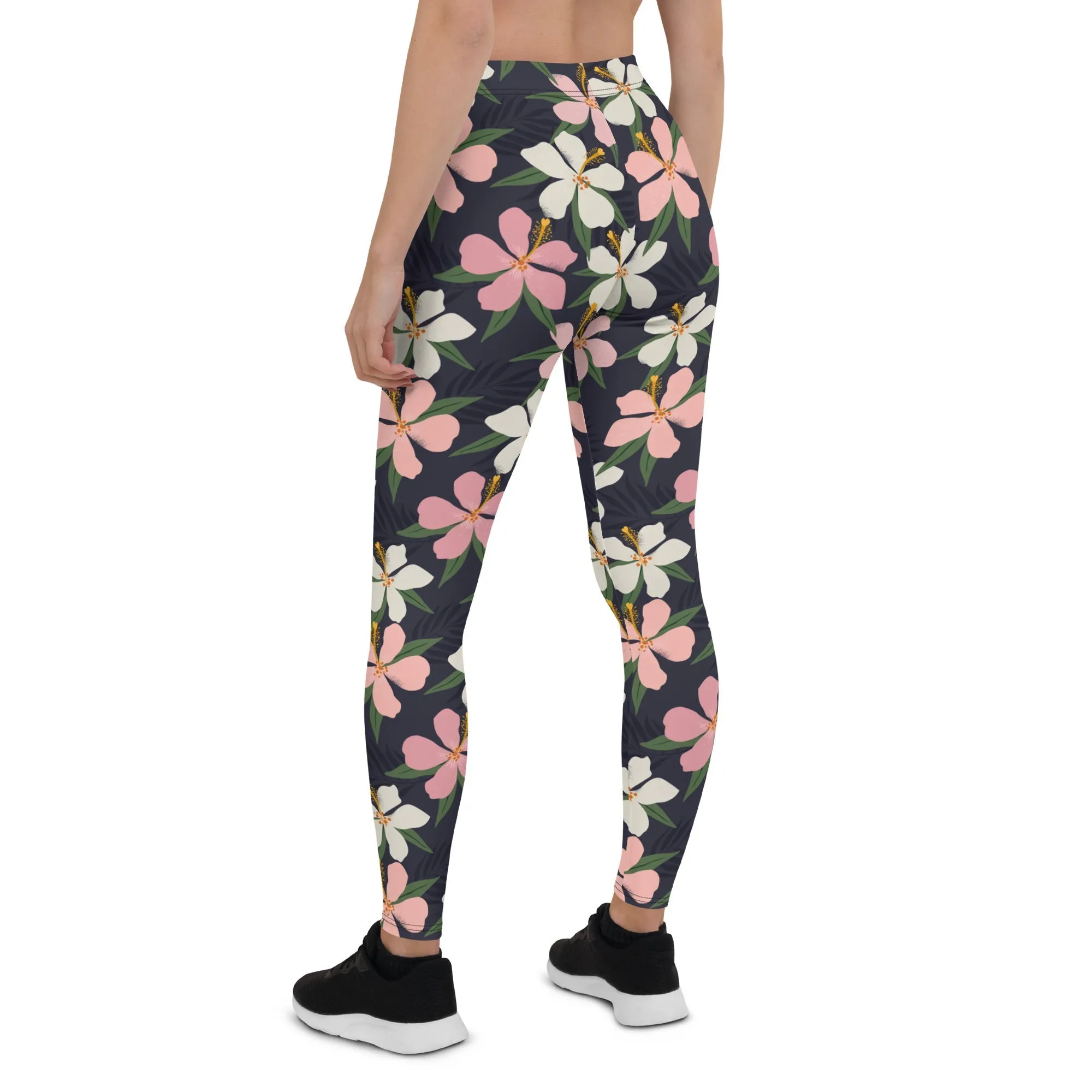 Floral Artwork Leggings