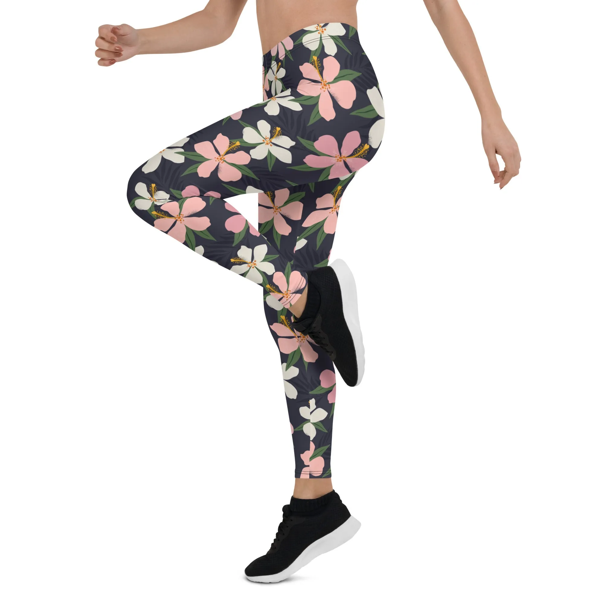 Floral Artwork Leggings