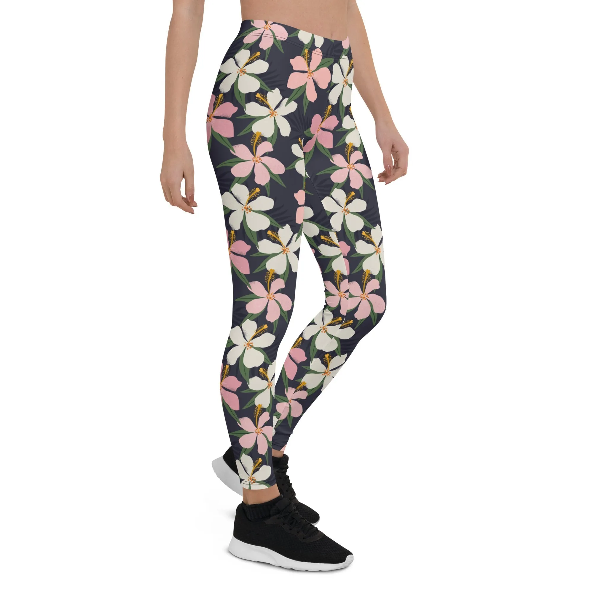 Floral Artwork Leggings