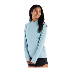 Free Fly Womens Bamboo Shade Hoodie II Ocean Mist