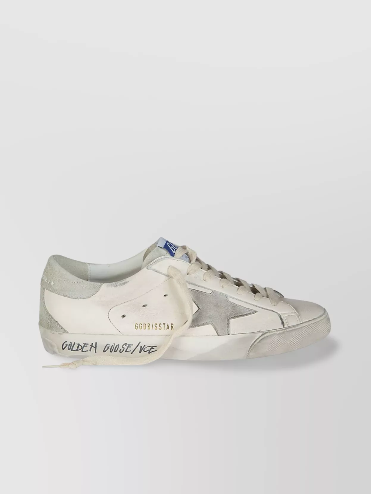 Golden Goose   Nappa star suede low-top sneakers