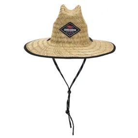 GONGSHOW COTTAGE BOUND BUCKET STRAW HAT