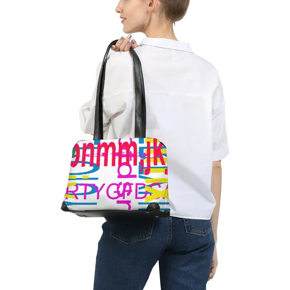 grafity the meeting between  ocassional letters Shoulder Bag