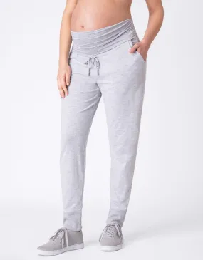 Grey Marl Maternity Joggers