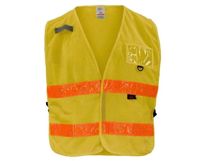 GSS NON ANSI MULTI USAGE UTILITY VEST 3117 YELLOW