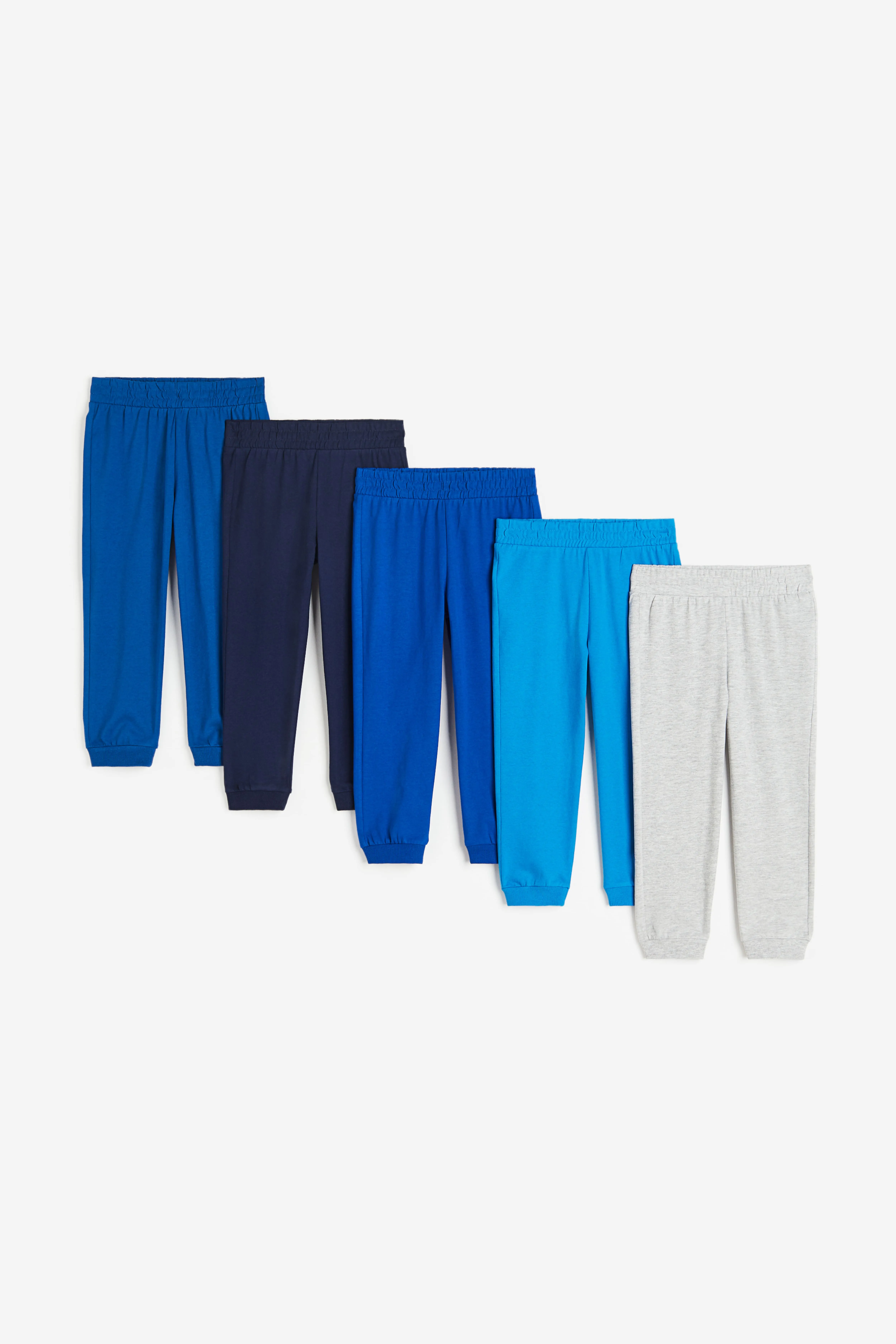 H&M 5-pack Cotton Jersey Joggers