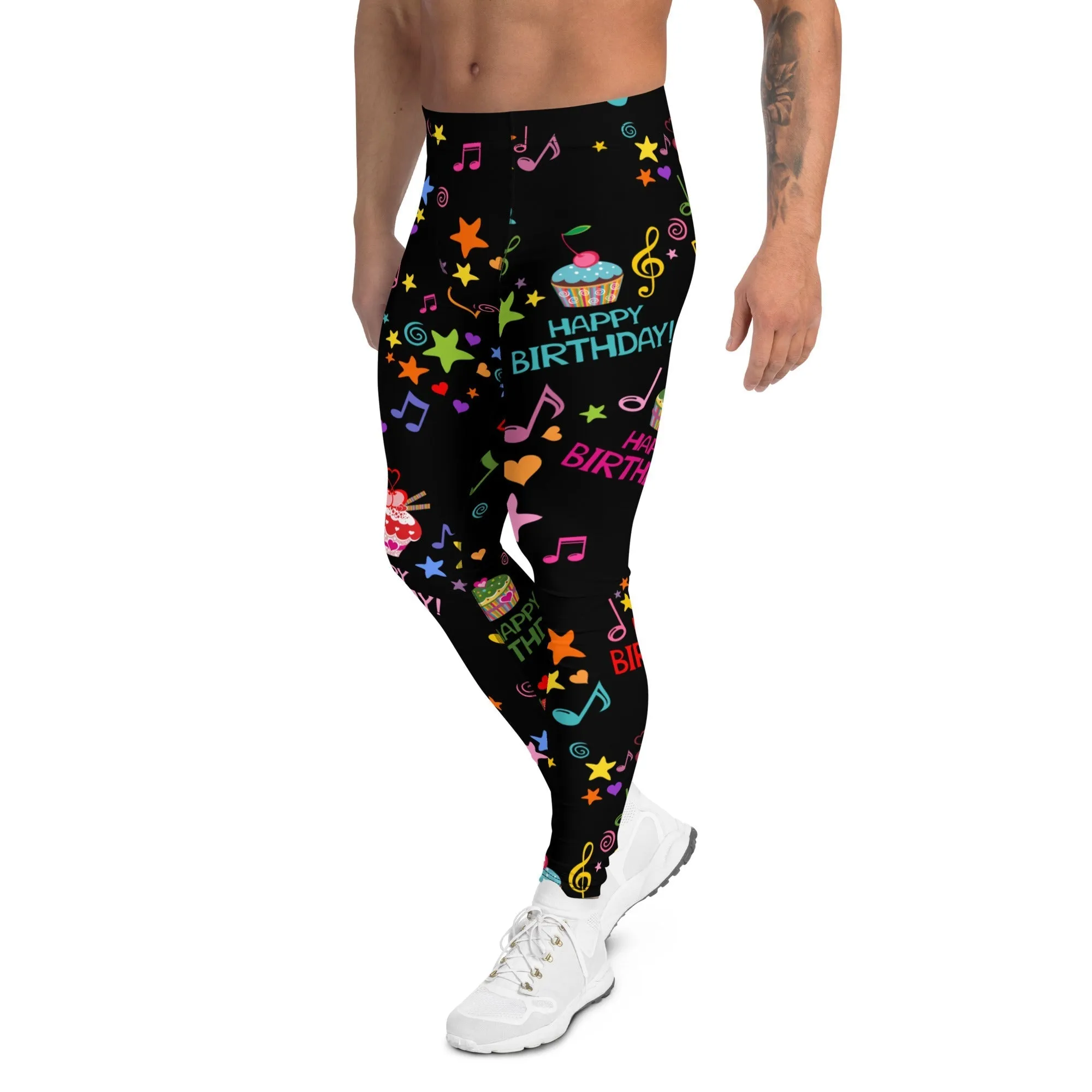 Happy Birthday Men's Leggings