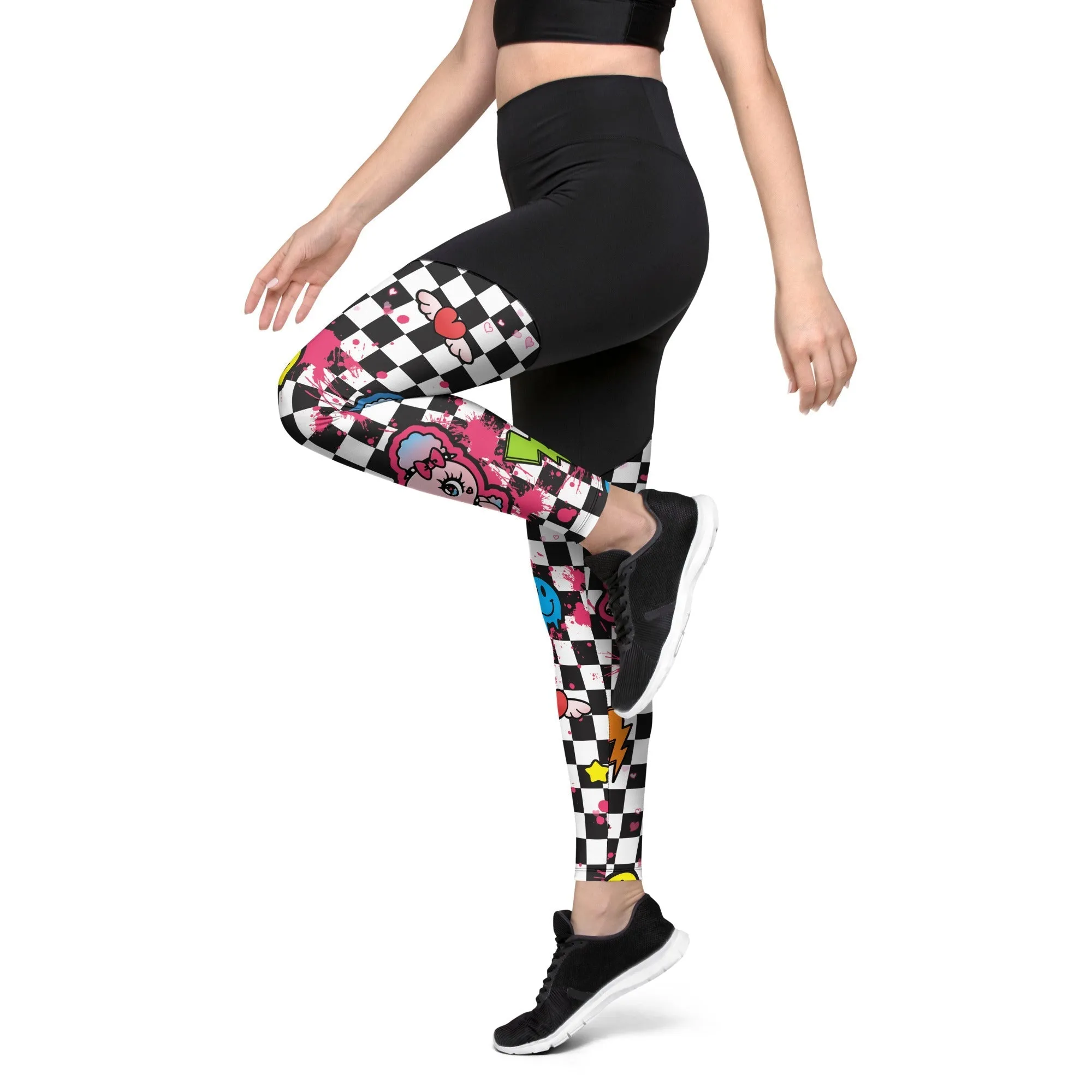 Harajuku Inspired Compression Leggings