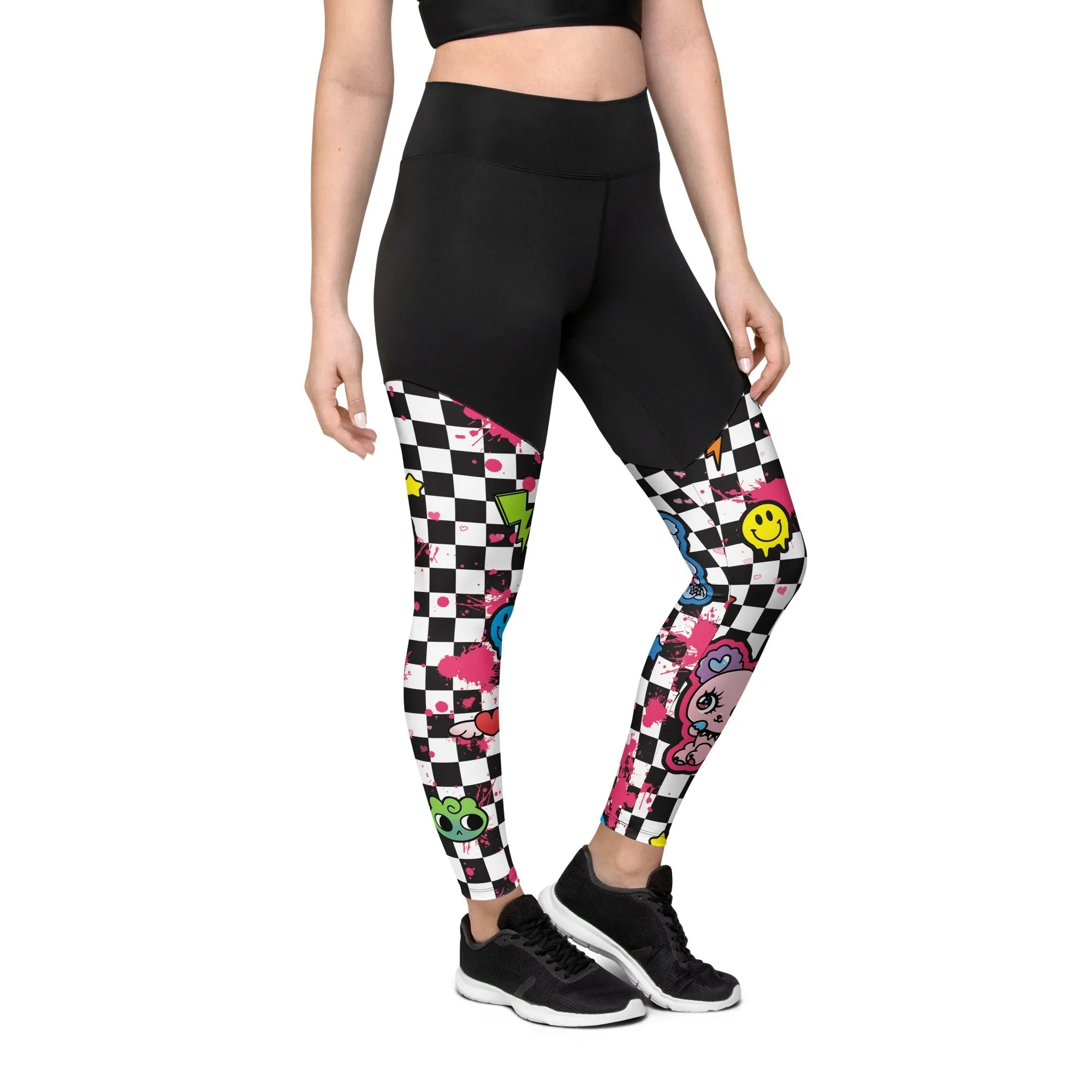 Harajuku Inspired Compression Leggings