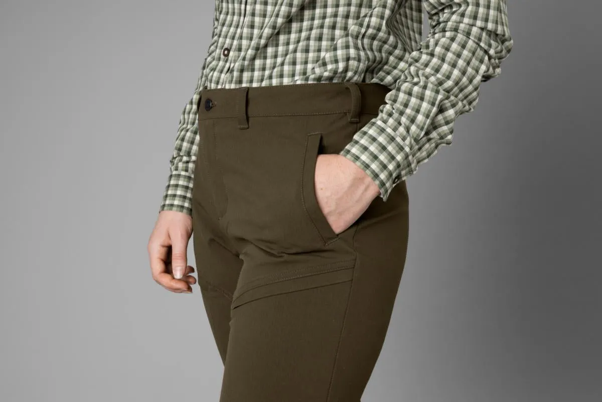 Harkila Retrieve Light trousers Women - Dark warm olive