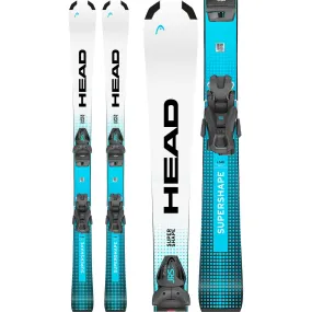 Head - Supershape JRS 24/25 Kids Ski with Binding (110-130cm)