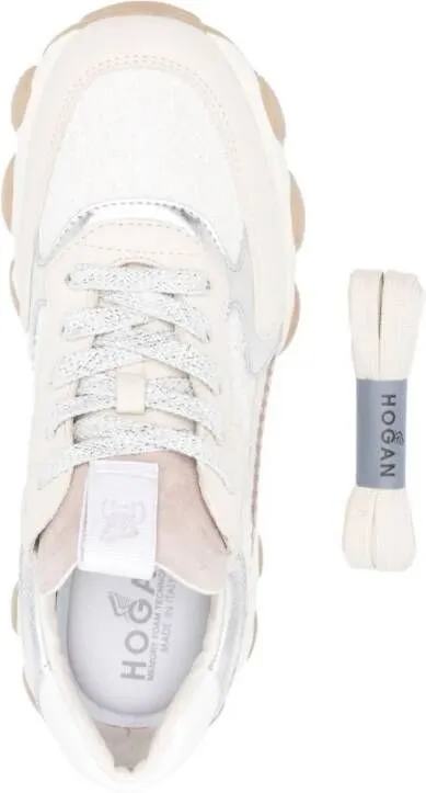 Hogan Hyperactive lace-up sneakers Neutrals