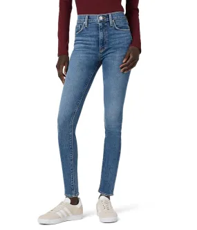 Hudson Jeans Barbara High-Rise Super Skinny Ankle in Slopes