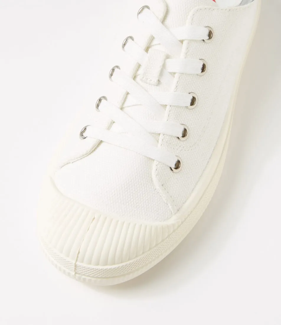 I LOVE BILLY Dikembe White Canvas Sneakers