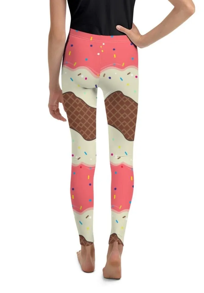 Ice Cream Youth Leggings