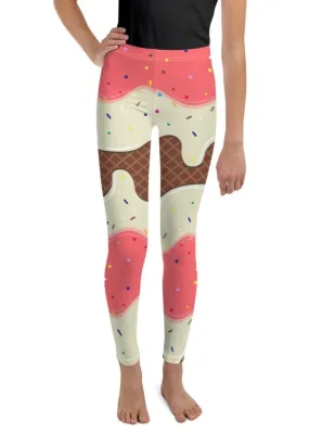 Ice Cream Youth Leggings