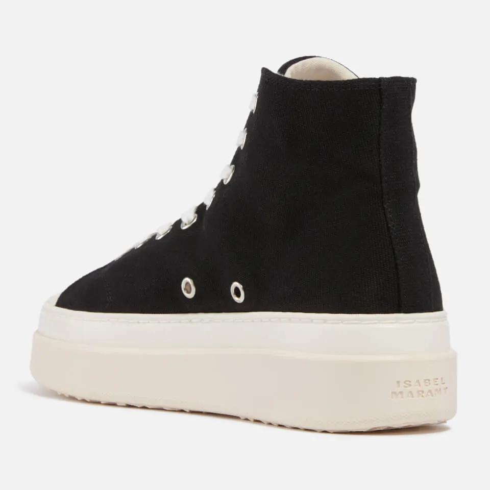 Isabel Marant Austen Hi-Top Corduroy Trainers - UK 8 | Coggles