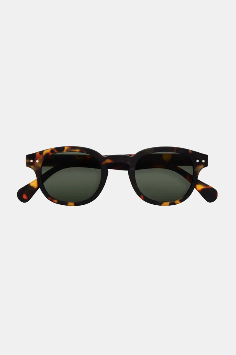 IZIPIZI #C Sunglasses (Green Tortoise)