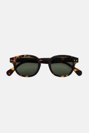 IZIPIZI #C Sunglasses (Green Tortoise)