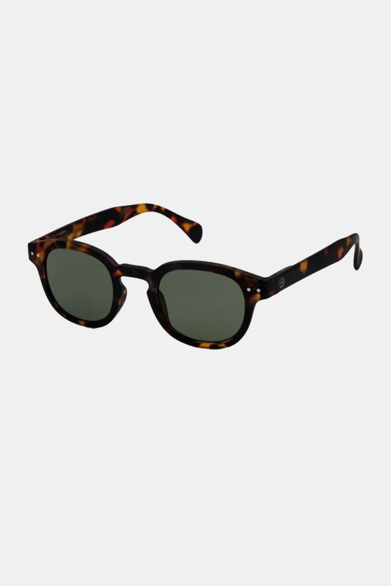 IZIPIZI #C Sunglasses (Green Tortoise)