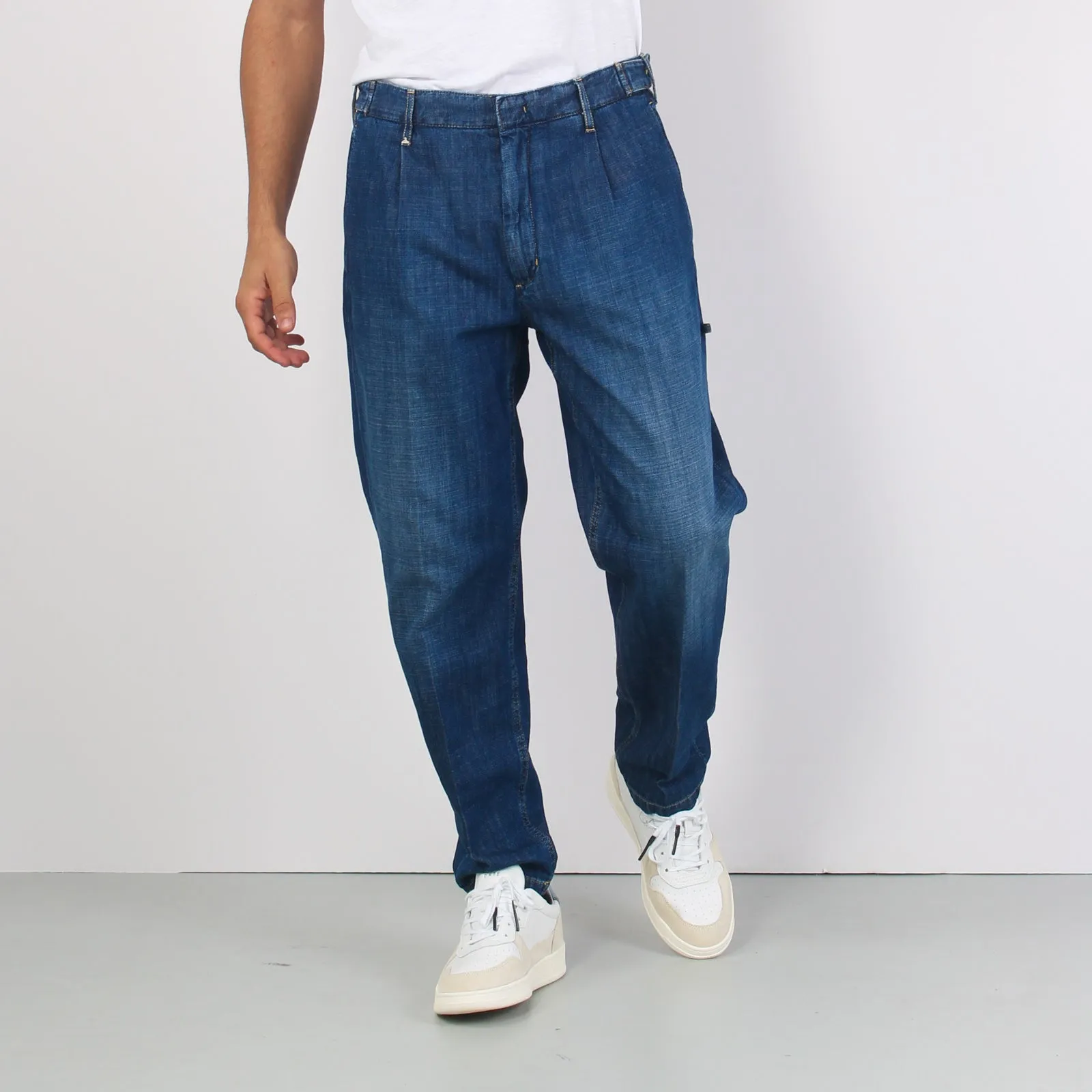 Jeans Tasca Pantalone Blu