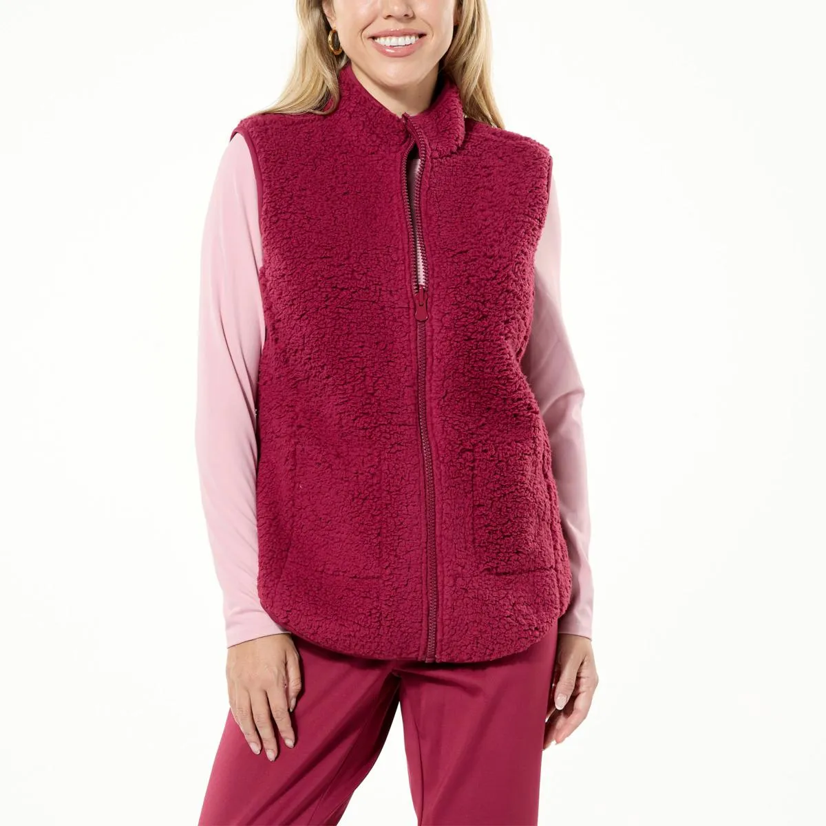      Joy CleanBoss Performance Sherpa & Scuba Reversible Vest     