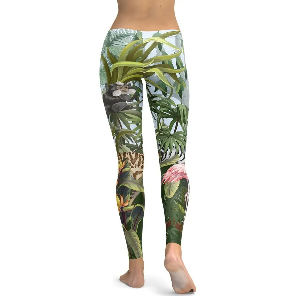 Jungle Celebration Leggings