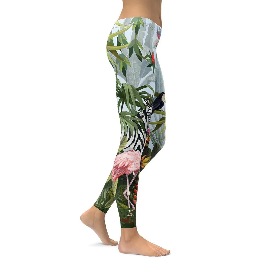 Jungle Celebration Leggings