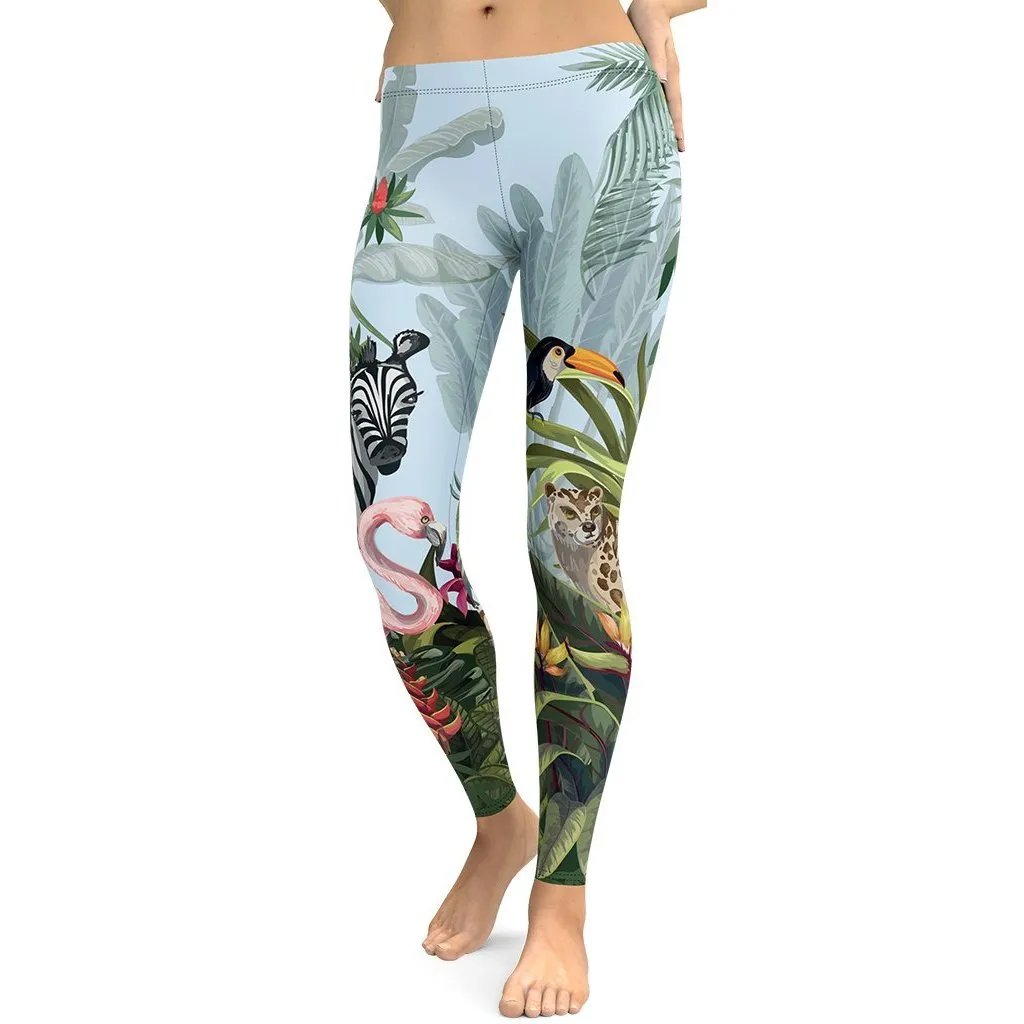 Jungle Celebration Leggings