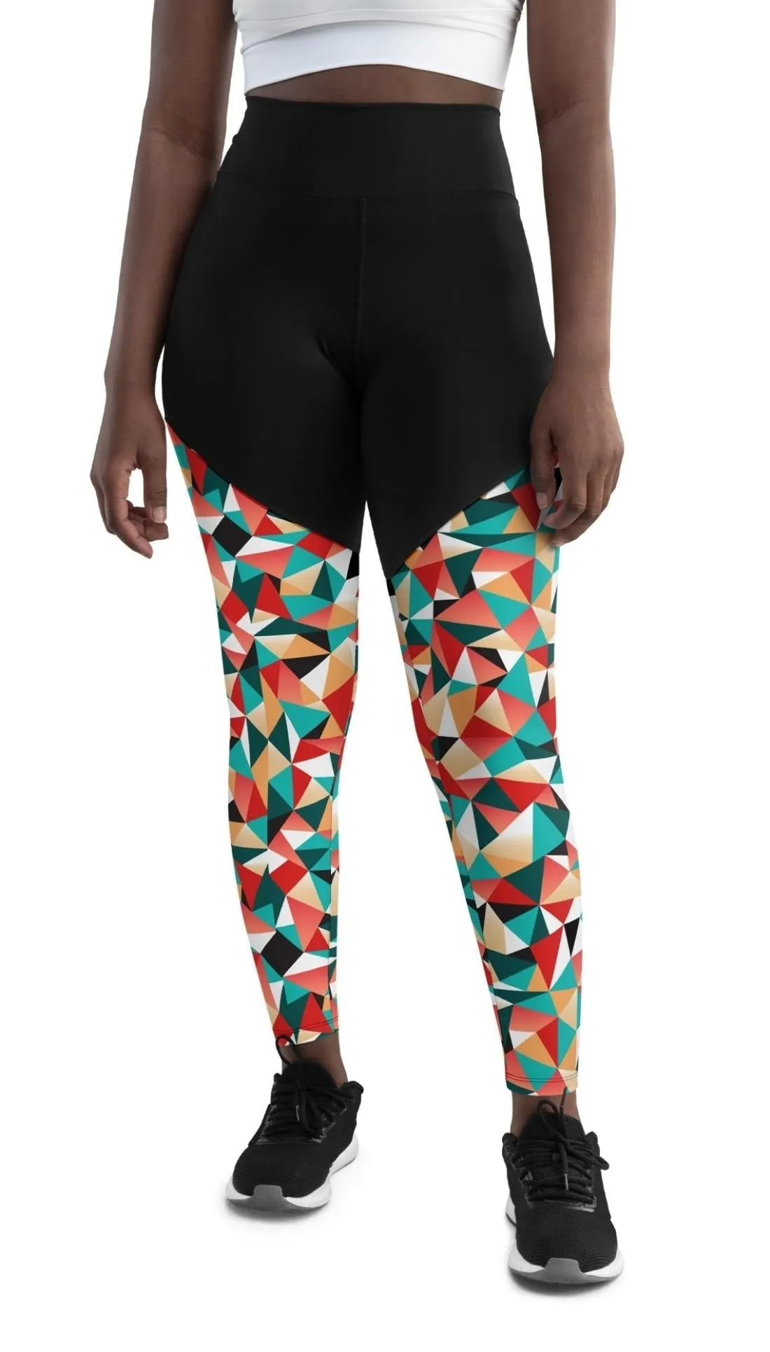 Kaleidoscopic Compression Leggings