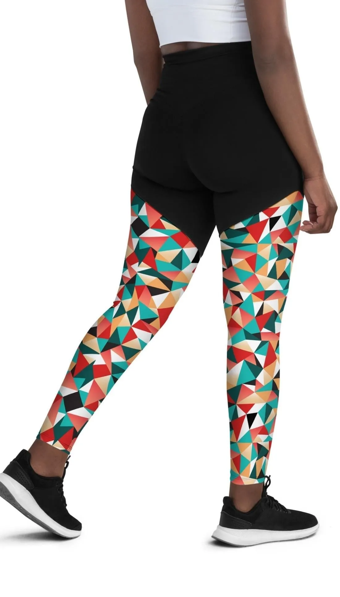 Kaleidoscopic Compression Leggings