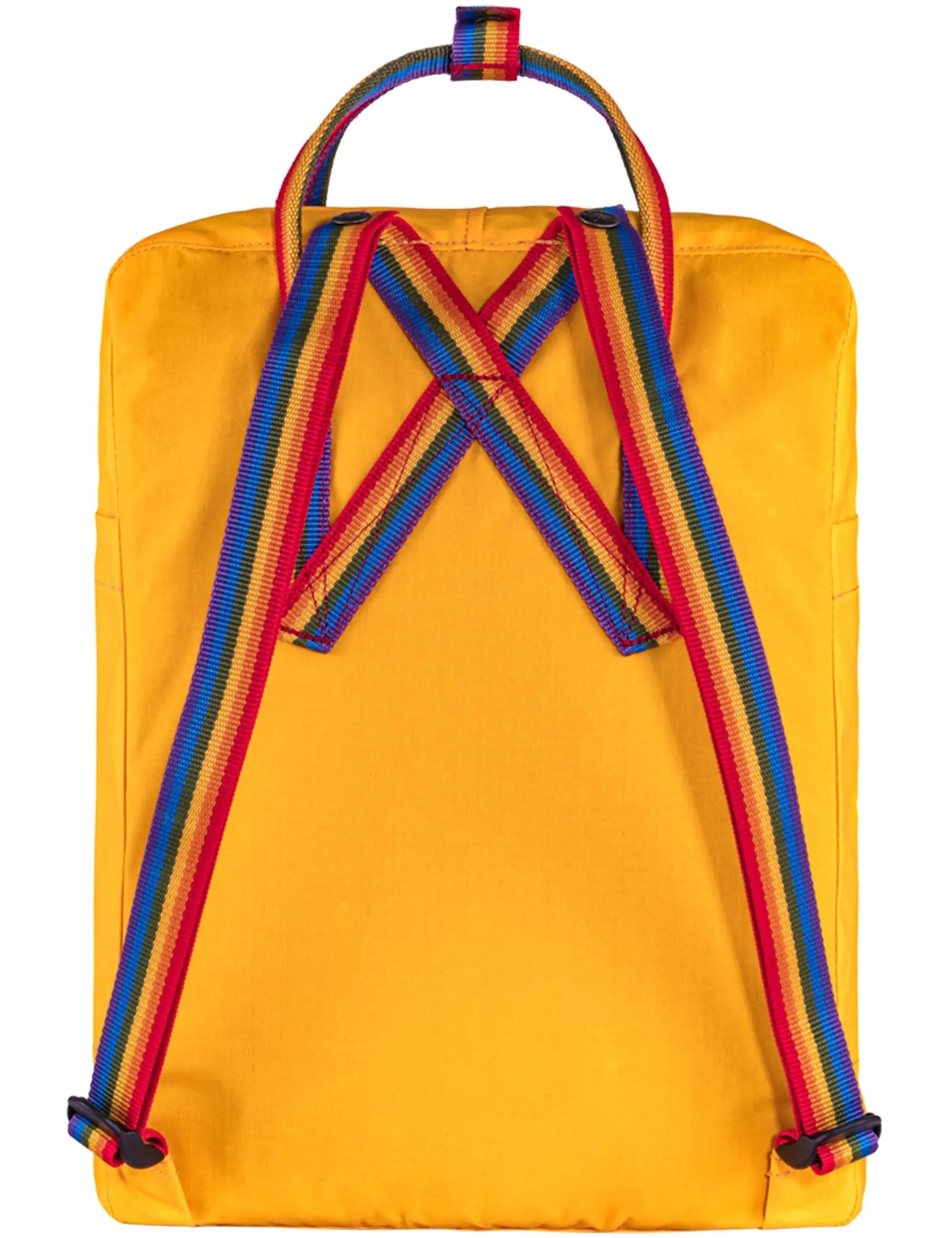 Kanken Classic Rainbow Backpack - Warm Yellow-Rainbow Pattern