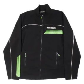 KAWASAKI Fleece Lined Mens Jacket Black L