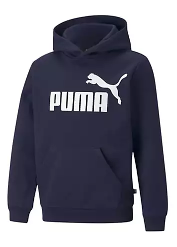 Kids Logo Print Hoodie by Puma | Look Again