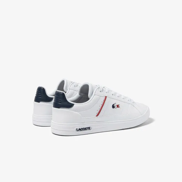 LACOSTE Europa Pro Sneakers - white/navy/red