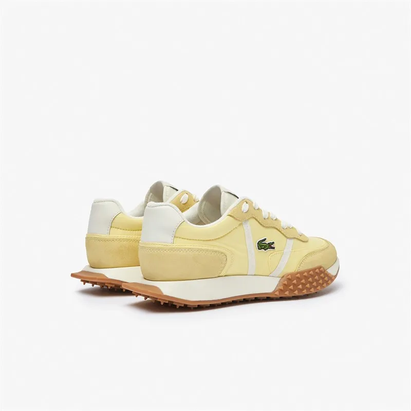 Lacoste Womens L-Spin Deluxe 3.0 Trainers Light Yellow/Off White