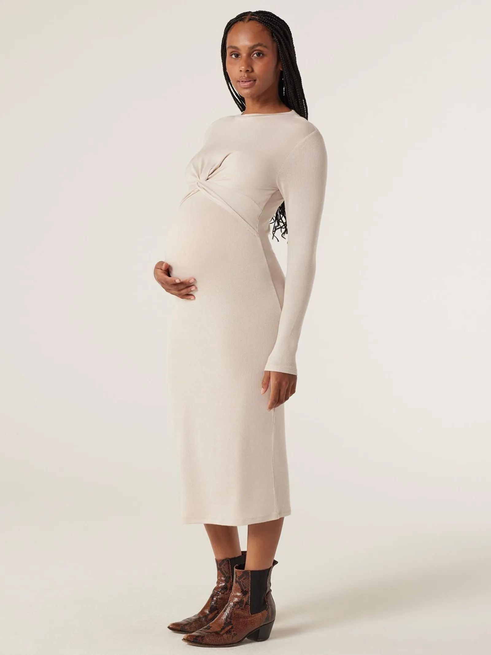 Laura Nursing Maternity Dress