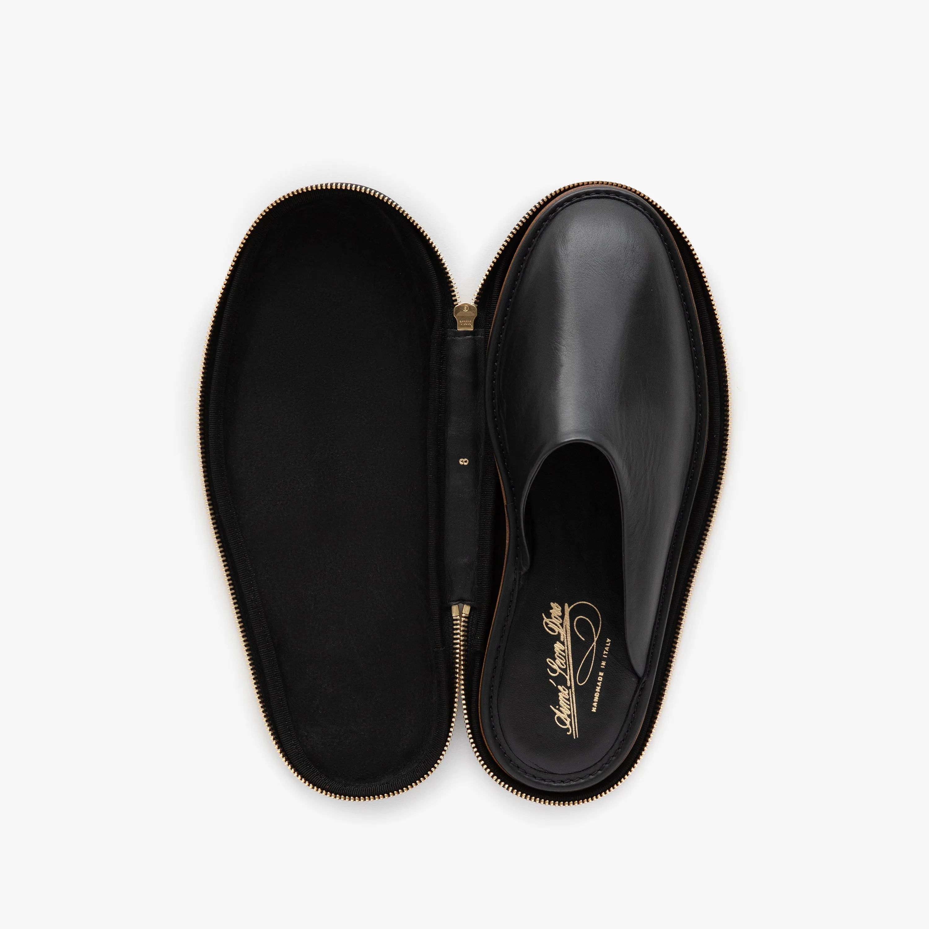 Leather Travel Slipper at AimeLeonDore.com