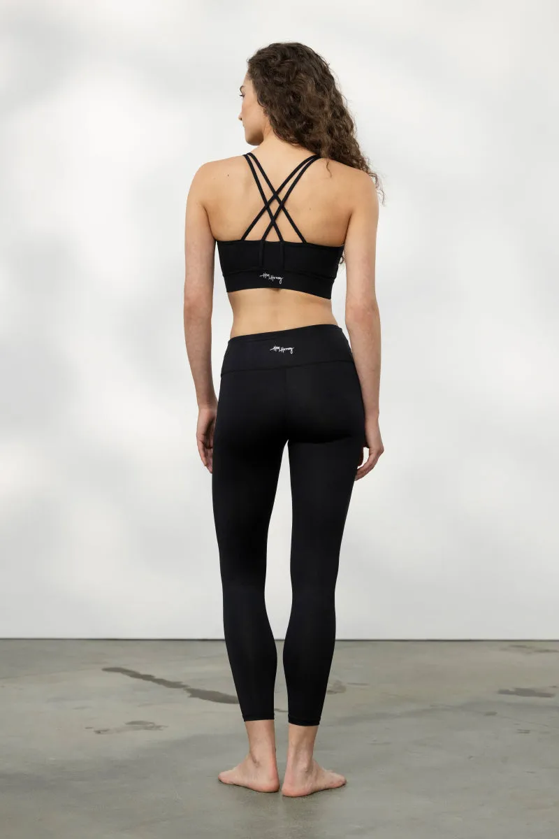 Leggings Black High Ankle