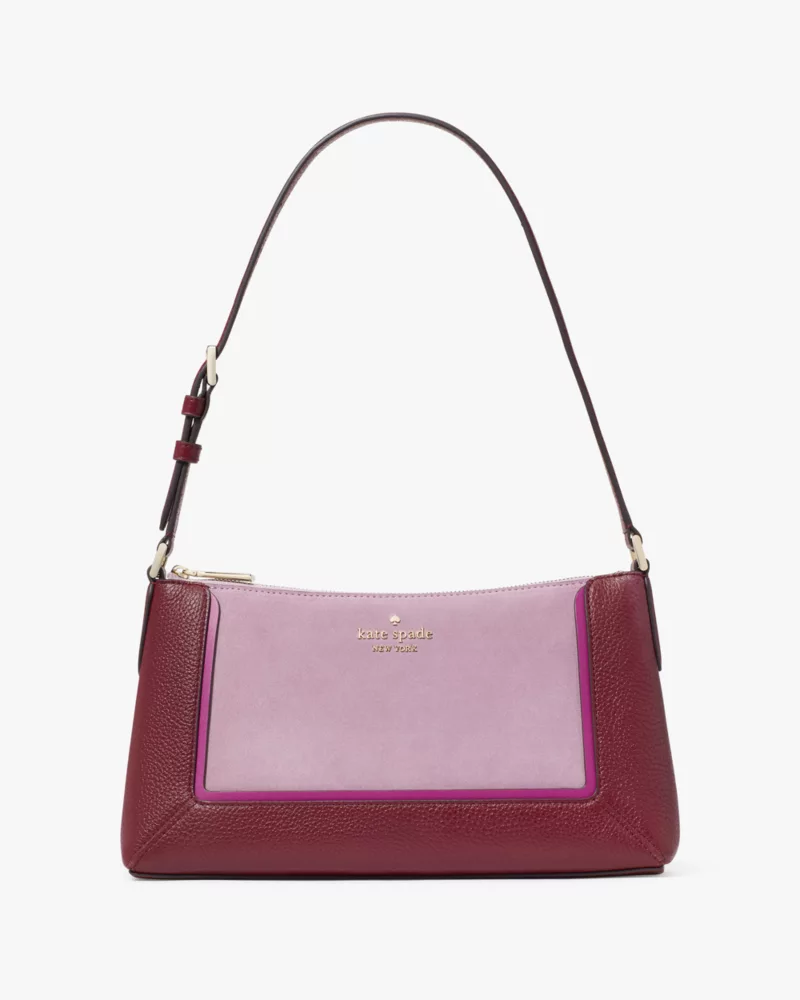 Lena Suede Medium Shoulder Bag | Kate Spade GB